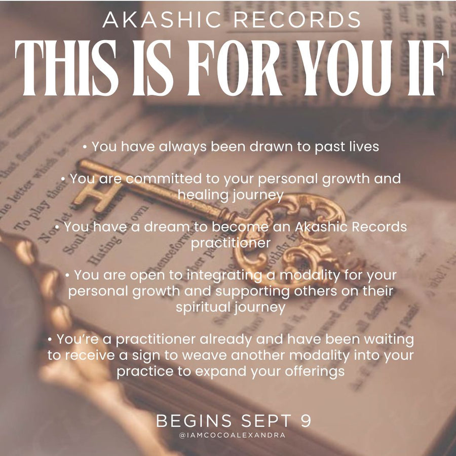 Akashic Records: Know Thyself Certification Program